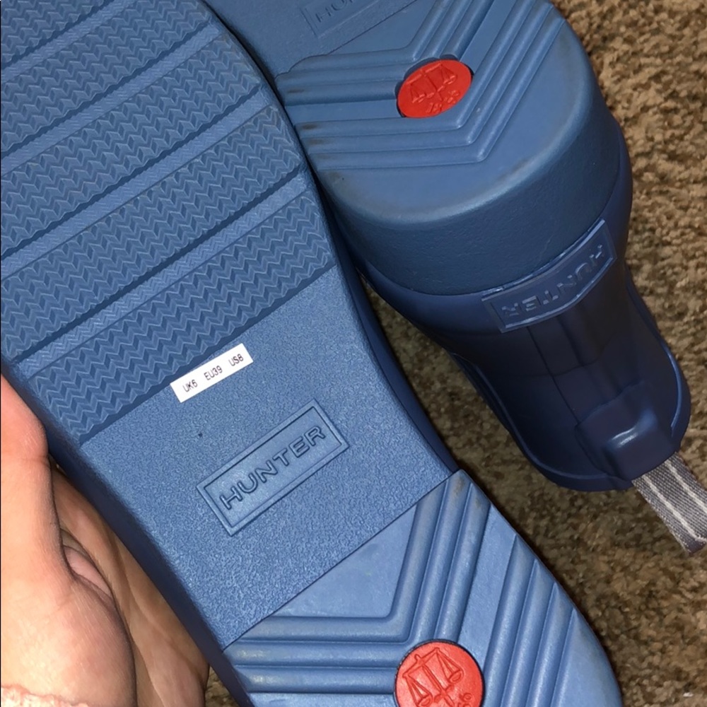 Brand new hunter rain boots blue - Picture 3 of 5